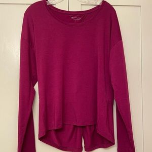 Maroonish Athleta Long sleeve